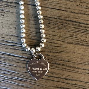 Return To Tiffany bead necklace